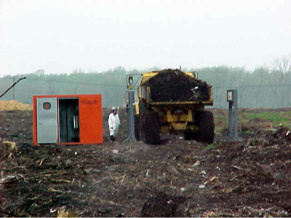 landfill during remediation